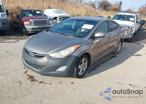 2013 Hyundai Elantra Gls из США, поврежденный, VIN 5NPDH4AE6DH334618